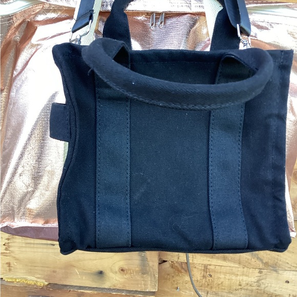 MARC JACOBS - Small Canvas Tote in Black with White Logo - MSRP $175 - BNWT - Picture 5 of 13